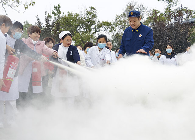 运城安国医院消防警笛再鸣，未雨绸缪防火患